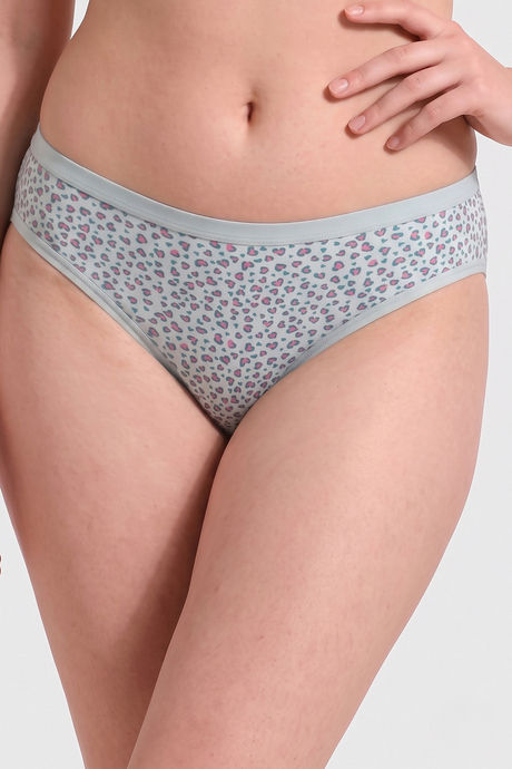 Zivame Low Rise Full Coverage Bikini Panty (Pack of 3) - Multicolor — image 9